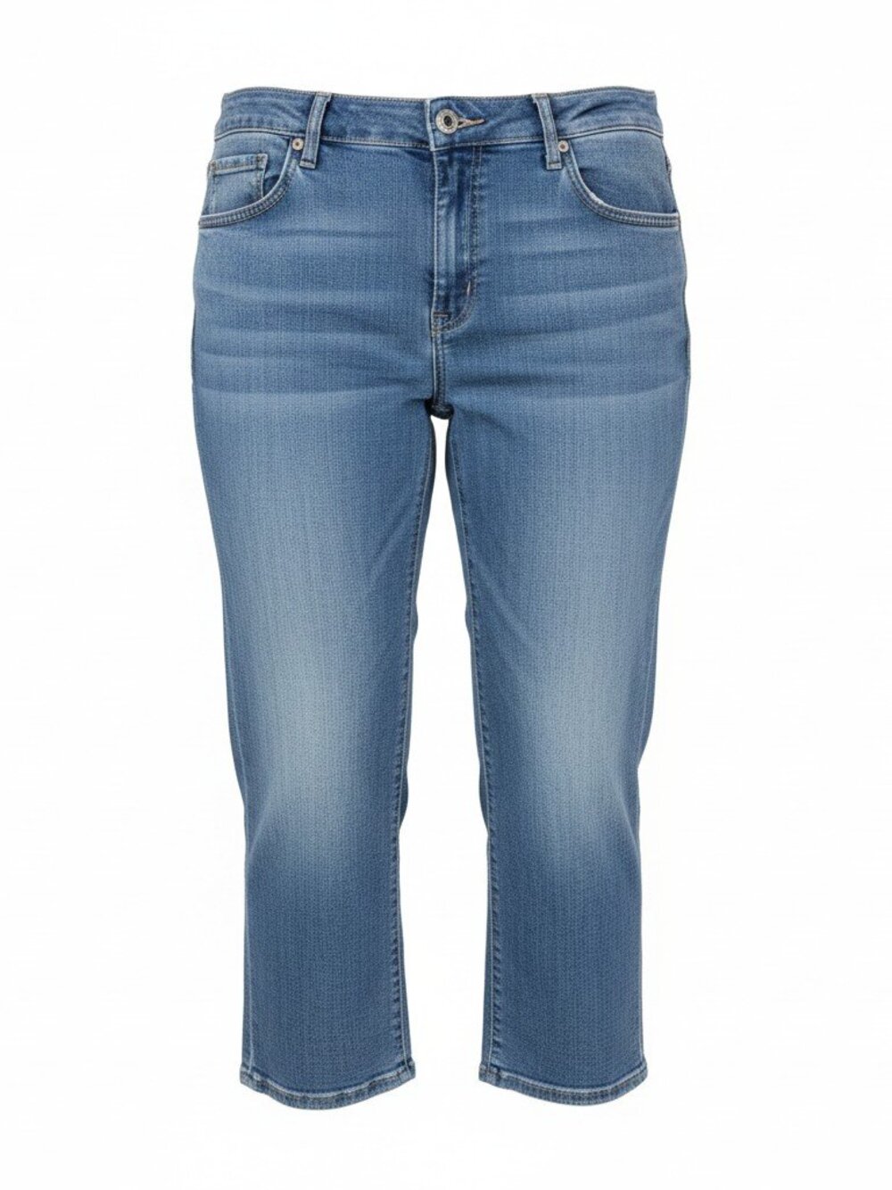 EDDIE BAUER Denim Jeans Women's 14T Boyfriend Relaxed Fit 5 Pocket Blue Faded